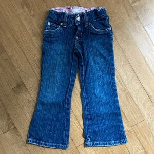 Girls Size 4 Flare Levi Jeans
